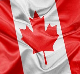 Canada Flag for visit visa