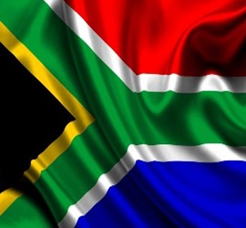 South Africa Flag for visit visa